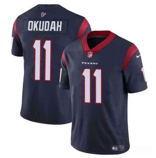 Men & Women & Youth Houston Texans #11 Jeff Okudah Navy Vapor Untouchable Football Stitched Jersey,We sell and wholesale Men & Women & Youth Houston Texans #11 Jeff Okudah Navy Vapor Untouchable Football Stitched Jersey on line form chian!